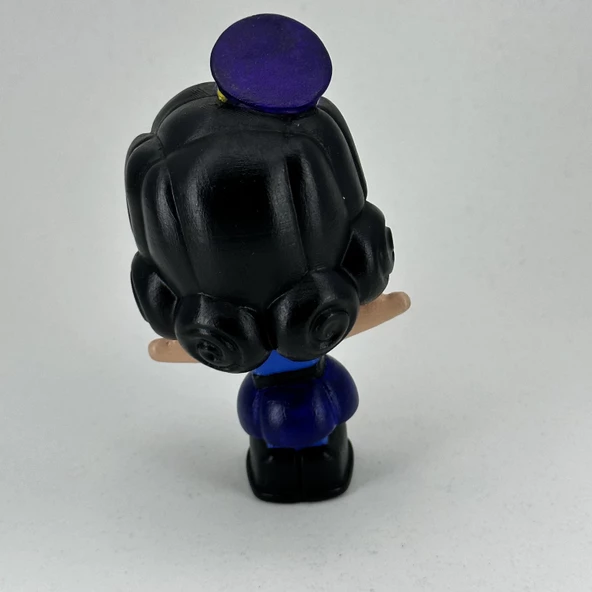 Giggle McDimples Kendi Biblonu Kendin Boya Seti - 3 Boyutlu Sevimli Biblolar + 5 Akrilik Boya ve Fırça Seti - 4