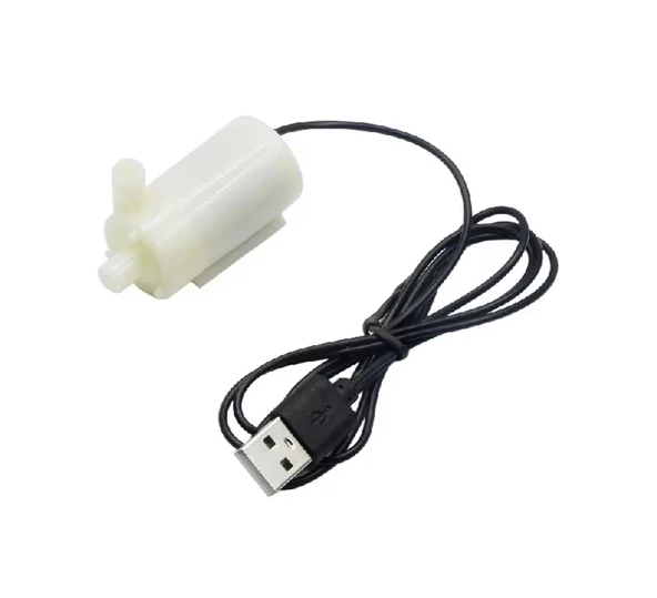 Usb Girişli Mini Yatay Dalgıç Su Pompası DC 2.5V-6V 120L/H