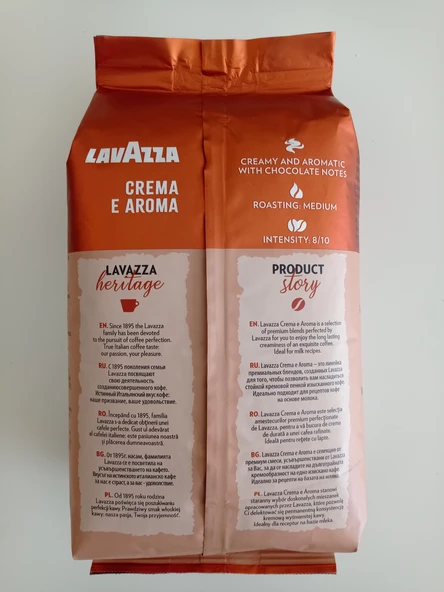 LavAzza Crema e Aroma Çekirdek Kahve 1kg Orijinal - 2
