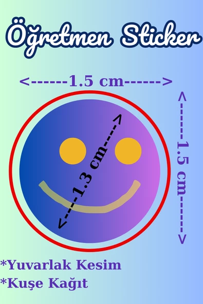 Öğretmenler Için Motivasyon Sticker Etiket Seti 462 Adet Yıldız, Nazar Boncuğu, Kalp - 2