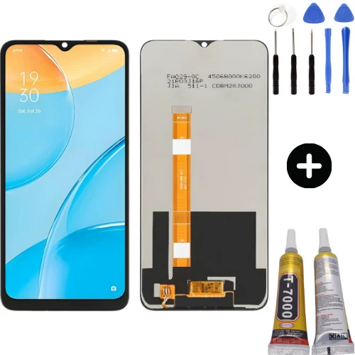 TE Oppo A16 Lcd Dokunmatik Ekran + Montaj Seti