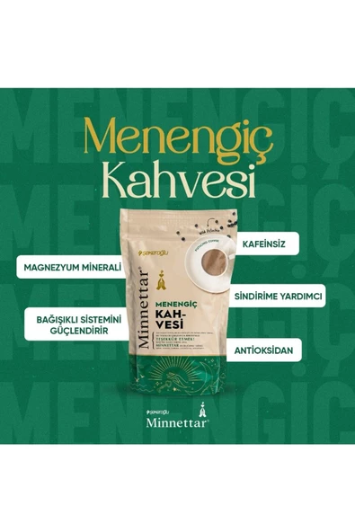 Minnettar Sütlü Toz Menengiç Kahvesi (YENİ AMBALAJ) 165 gr - 3