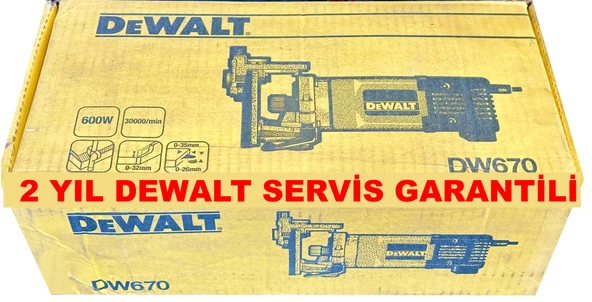 Dewalt DW670 Formika Traşlama Dik El Frezesi Laminat Düzeltici - 2