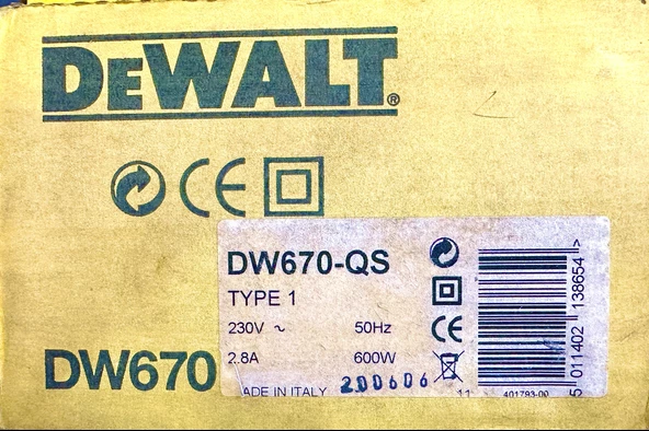 Dewalt DW670 Formika Traşlama Dik El Frezesi Laminat Düzeltici - 5