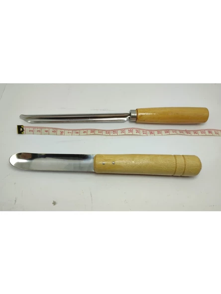 Hagiki (2 Li Set) Sebze Oyacağı Kabak Patlıcan Biber Oyacağı Uzun ve Kısa Oyacak (2 Li Set) - 2