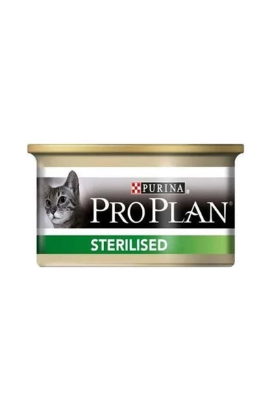 Pro Plan Pro Plan Pro Plan Sterilised Ton ve Somonlu Konserve Kedi Maması 85 Gr