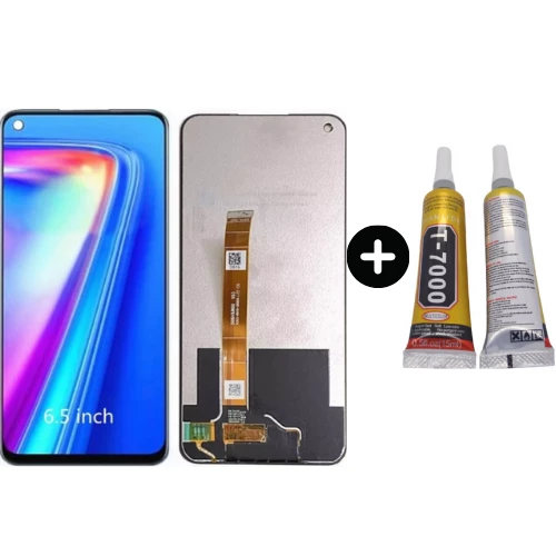 TE Oppo Realme 7 Lcd Dokunmatik Ekran + B7000
