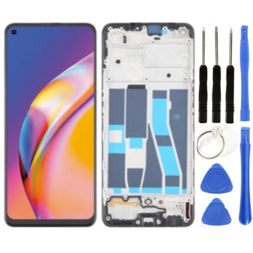 TE Oppo Reno 5 Lite Çıtalı A Kalite Lcd Dokunmatik Ekran + Tamir Seti