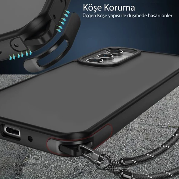 Samsung Galaxy A25 Kılıf Elegant Seri Silikon Kapak - 4
