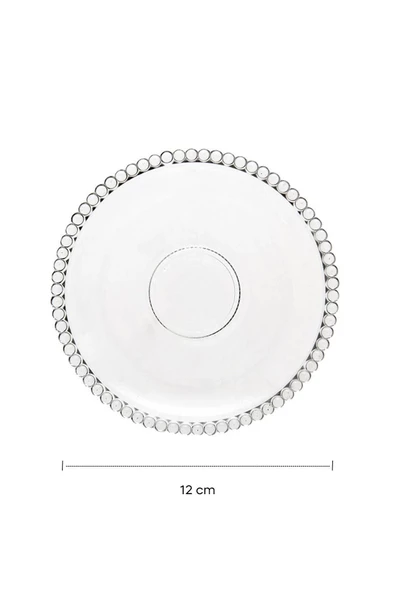 Perotti girona çay tabak - 6 lı boncuklu çay tabağı - Resim 6