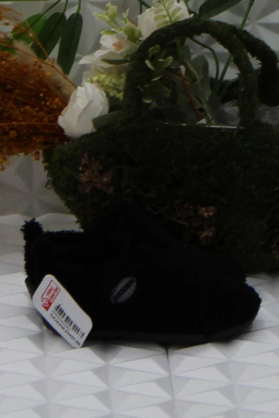 Fort Gzr 03421 Siyah Anaokulu Kreş Ev Erkek Çocuk Panduf Ayakkabı - 2