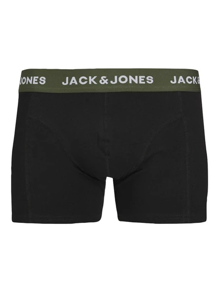 Jack Jones Oluver Solıd 5 Li Paket Erkek Boxer 12259103 - 4