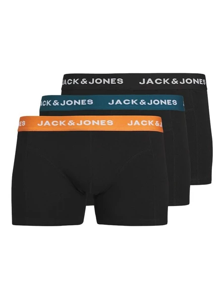 Jack Jones Jonas Solıd 3 Lü Paket Erkek Boxer 12259087