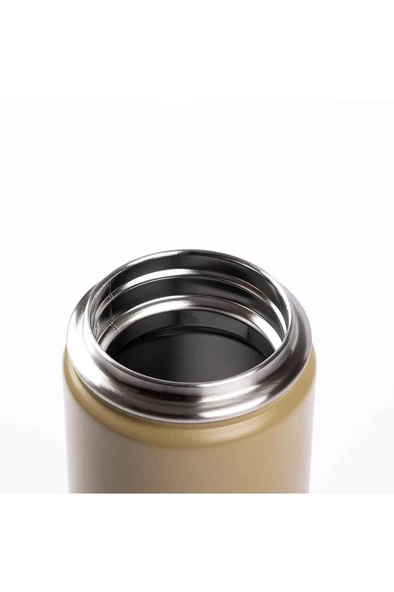 HAERS HAKİ ÇİFT KATMANLI  PASLANMAZ ÇELİK TERMOS SU ŞİŞESİ 500ML - 3
