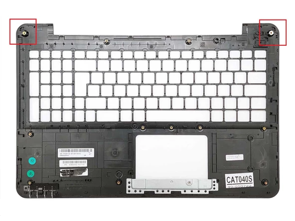 Asus X555B Notebook Kasa Üst / Silver - Ver.1