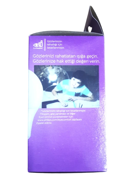 3 ADET Philips 8 w 60 w led ampül tasarruflu ampül - 3