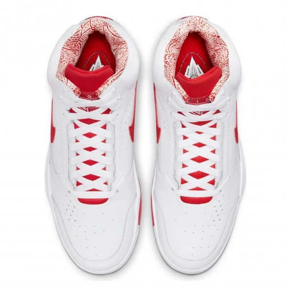 Nike Air Flight Lite Mid Scottie Pippen White University Red Basketbol Ayakkabısı DJ2518-101 - 6