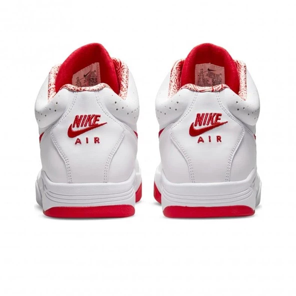 Nike Air Flight Lite Mid Scottie Pippen White University Red Basketbol Ayakkabısı DJ2518-101 - 5