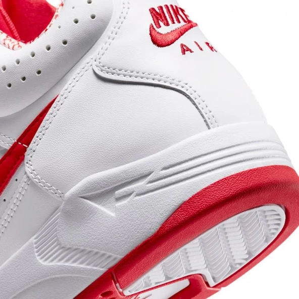 Nike Air Flight Lite Mid Scottie Pippen White University Red Basketbol Ayakkabısı DJ2518-101 - 9