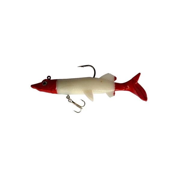 Captain 3553 Bobo Pike Soft 12cm 24gr Silikon Yem