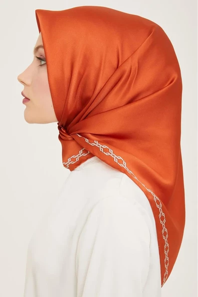 ARMİNE DJ SAF İPEK EŞARP 9154 YAZ SEZON 2024 - 3