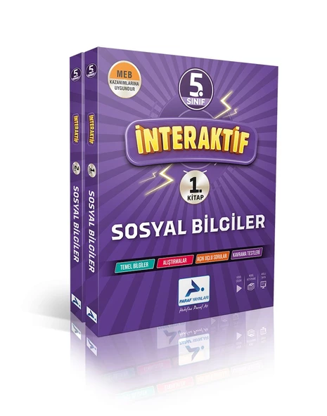 PARAF 5.SINIF İNTERAKTİF SOSYAL B. ETKİN.ÇALIŞ.KİT