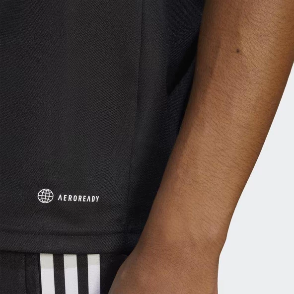 Adidas Tiro23 L Polo Black Erkek Spor Tişört HS3578 - 6