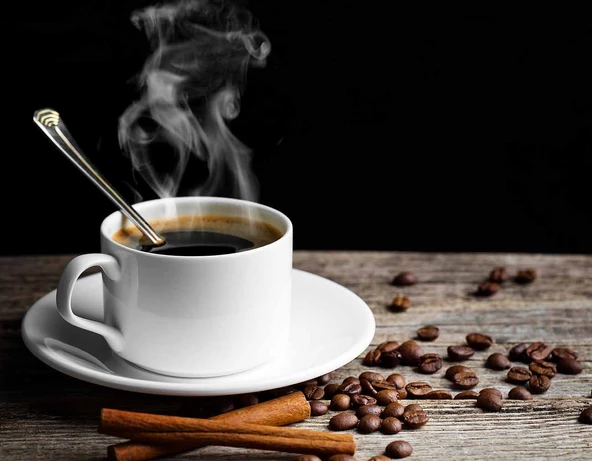 Kahve Fincanı Cafe Duvar Kağıdı Baskı - 5