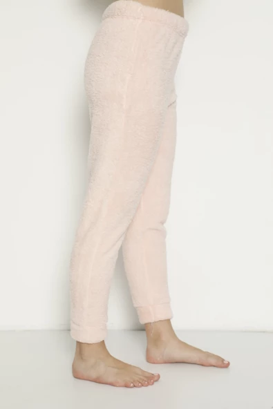 Cepsiz Lüx Pofuduk Polar Kışlık Pijama Altı cepsizpof - 4