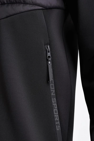 Lescon 24N-1138 Fermuarlı Kapşonlu Üst - Resim 5