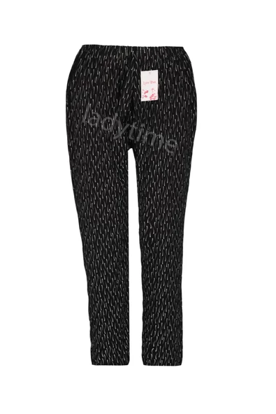 Lüx Battal Beden Cepli Viskon Yazlık Pijama Altı ze11