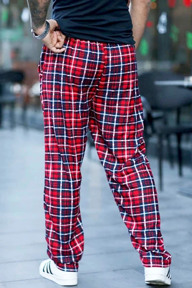 Unisex Mikro Süet Pijama Alt Tek Alt S2