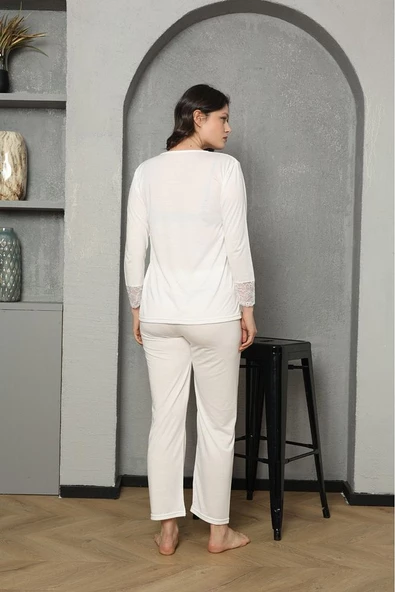 Lohusa & Hamile Gecelik Sabahlık Takım 1037 - 8