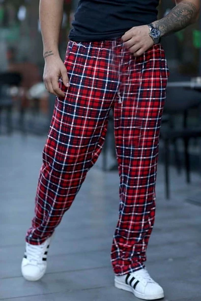 Unisex Mikro Süet Pijama Alt Tek Alt S2 - 2