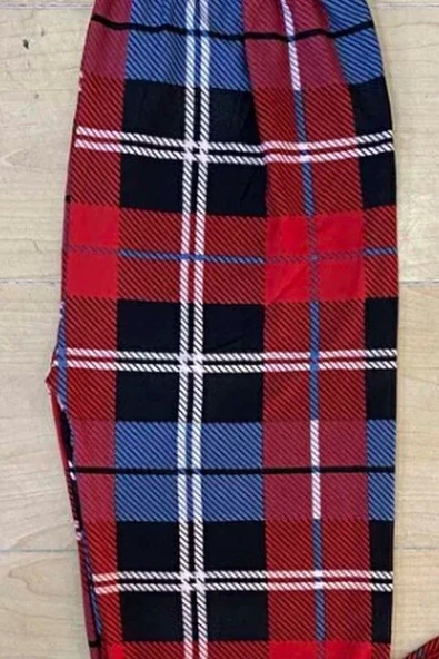 Unisex Mikro Süet Kadın Pijama Alt Tek Alt S1 - 2