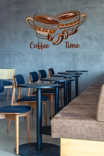 Veraart Işıklı 3 Katmanlı Kişiye Özel Kahve Fincanı Figürlü Tablo Mutfak ve Cafe Duvar Dekorasyonu - 2