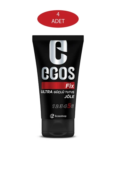 Egos Tüp Jöle Ultra Güçlü Tutuş 150 ml X 4 Adet