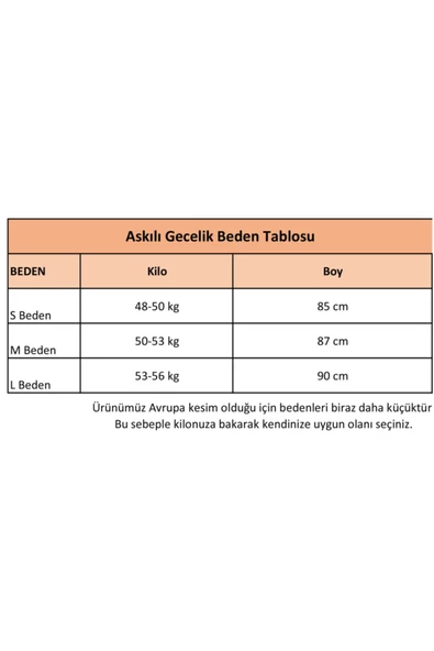Ip Askılı Çiçek Motifli Saten Gecelik - 3