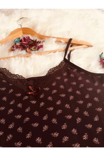 Kadın Dantelli Atlet Külot Slip Takım - 2