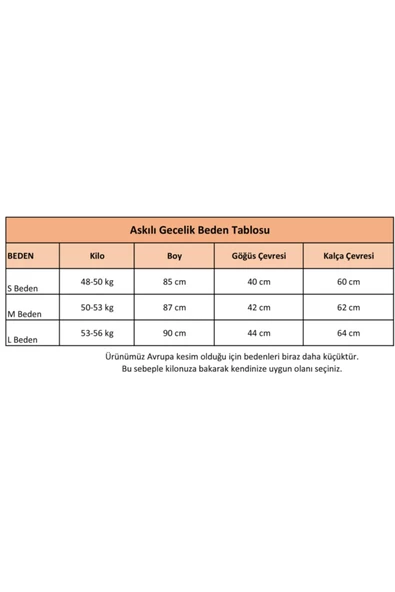 Ip Askılı Saten Çiçek Motifli Gecelik - 3
