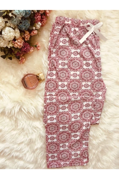 Cepsiz Pamuklu Yazlık Kadın Pijama Altı B15 ürün görseli