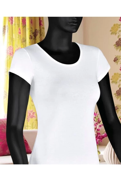 Yarım Kol Bol Siyah Kadın Atlet - 2