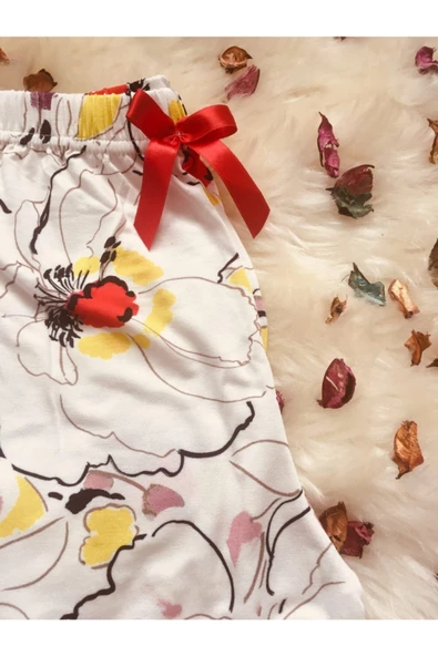 Cepsiz Viskon Yazlık Kadın Pijama Altı V31