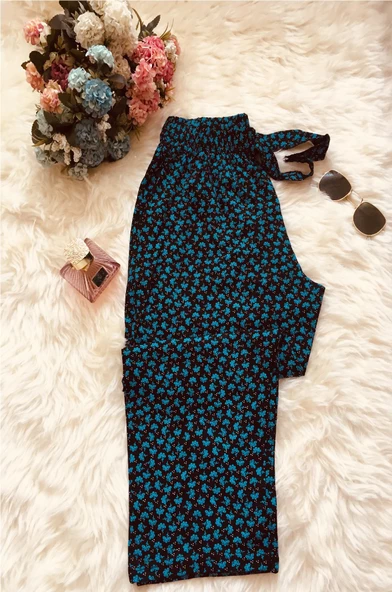 Lüx Cepli Viskon Kadın Kapri & Bermuda K2