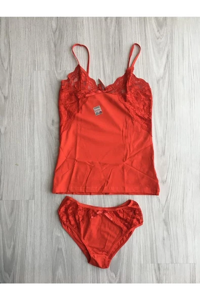 Lilitime 523 Dantelli Kadın Külot Atlet Takım - 3