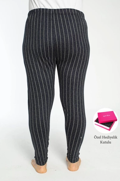 Büyük Beden Cepli Viskon Yazlık Pijama Altı y8 - 2