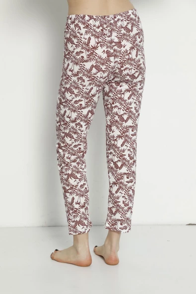 Cepsiz Yazlık Kadın Pijama Altı B25 - 6