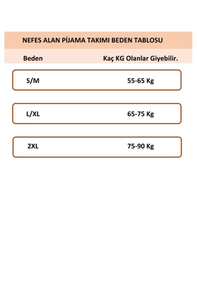 Nefes Alan Terletmeyen Kadın Pijama Takımı 5057 - 3