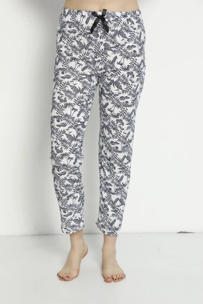 Cepsiz Yazlık Kadın Pijama Altı B24 - 2