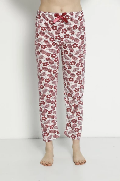 Cepsiz Yazlık Kadın Pijama Altı B23